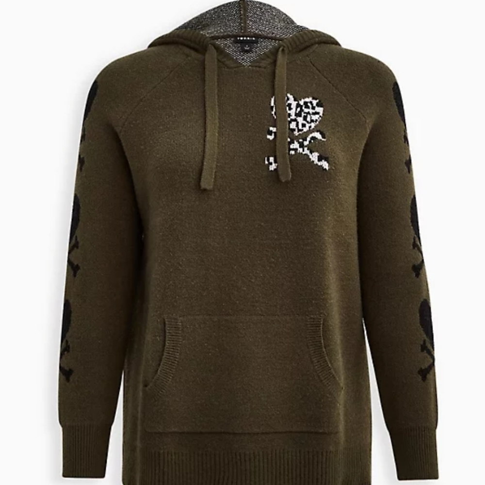 Raglan Tunic Hoodie